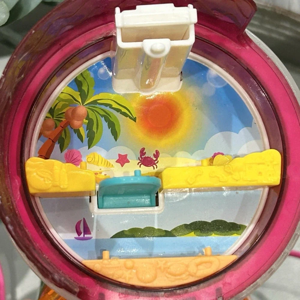Mattel Polly Pocket Spin 'n Surprise‎ Smoothie Cup Carry & Play Playset